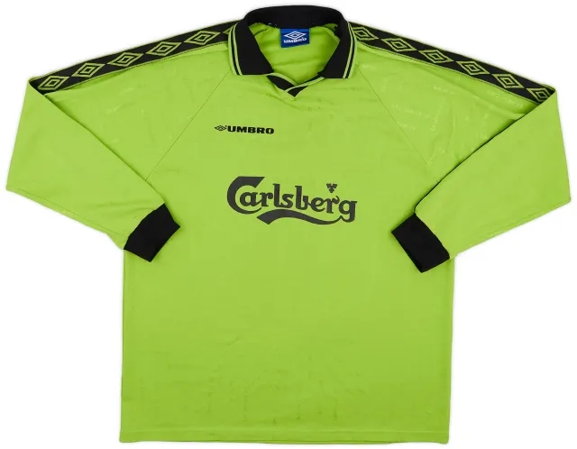 1990s Umbro Template L/S Shirt #8 - 7/10 - (XL)