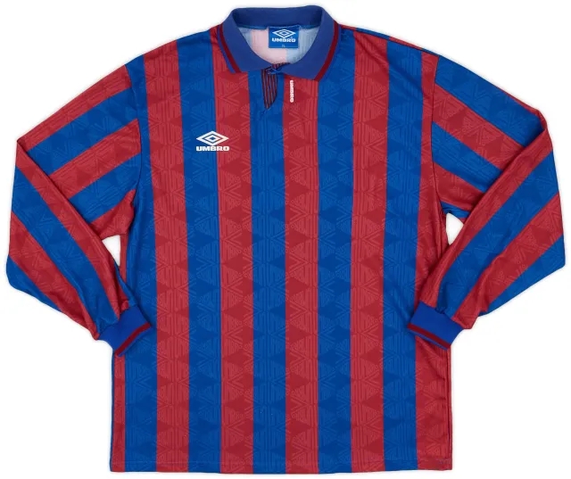 1990s Umbro Template L/S Shirt - 7/10 - (XL)