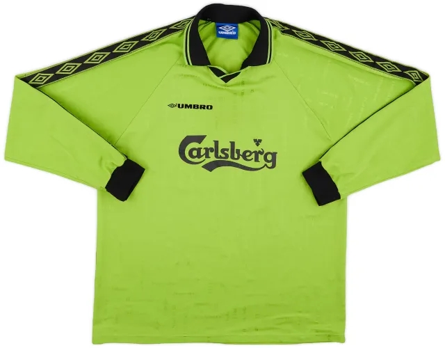 1990s Umbro Template L/S Shirt #6 - 8/10 - (XL)