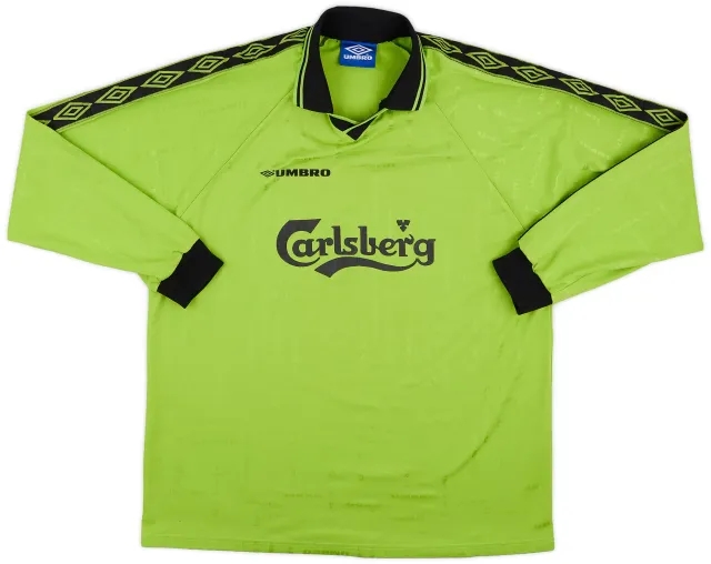 1990s Umbro Template L/S Shirt #15 - 9/10 - (XL)