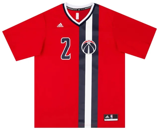 2015-17 Washington Wizards Wall #2 adidas Alternate Jersey (Excellent) XXL