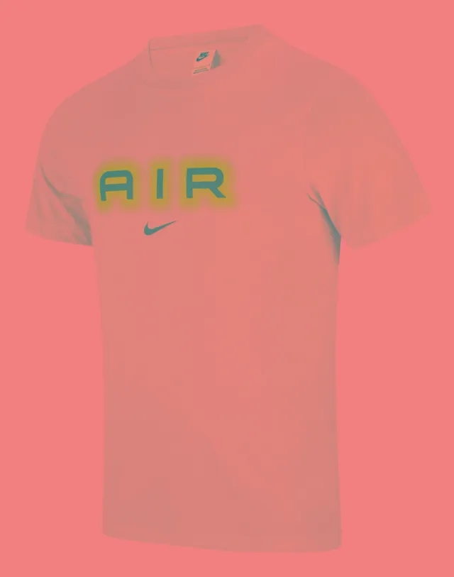 Men's Nike Swoosh Air Graphic T-Shirt in Grey