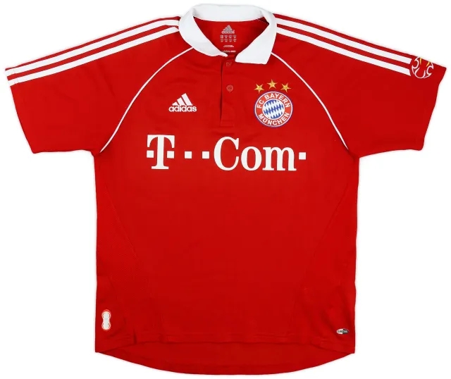 adidas 2006-07 Bayern Munich Home Shirt - 9/10 - (XL.Boys)