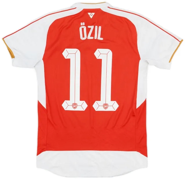 Puma 2015-16 Arsenal Home Shirt Ozil #11 - 9/10 - (S)