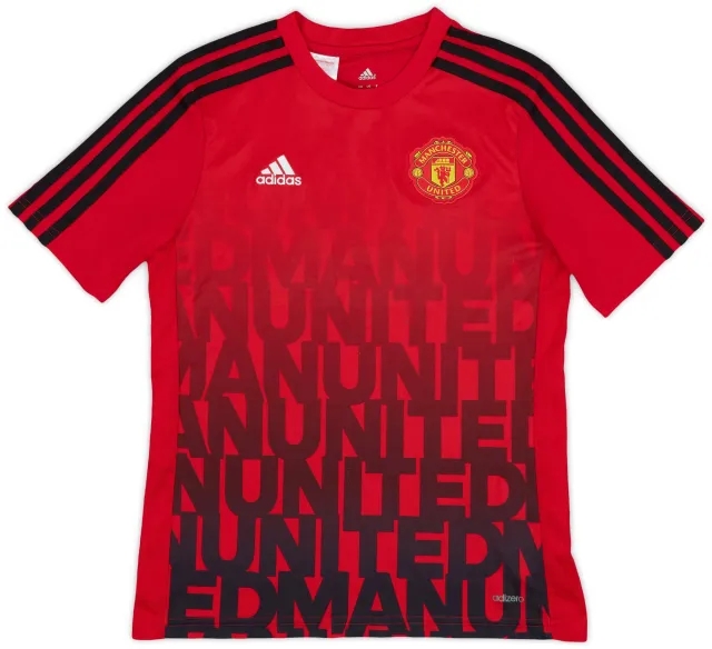 2015-16 Manchester United adidas Training Shirt - 8/10 - (M.Boys)