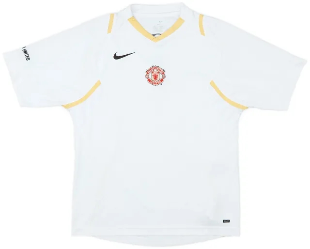 2006-07 Manchester United Nike Training Shirt - 8/10 - (S)
