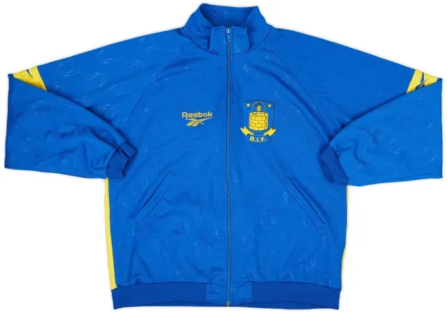 1997-98 Brondby Reebok Track Jacket - 9/10 - (M/L)