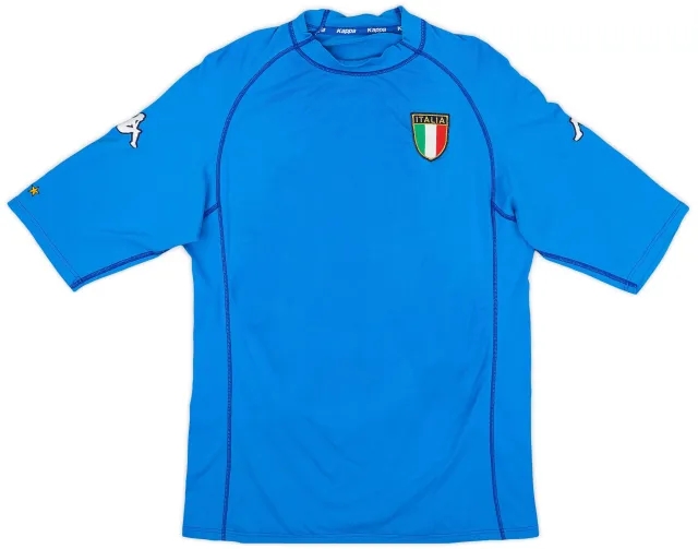 Kappa 2000-01 Italy Home Shirt - 5/10 - (XL)