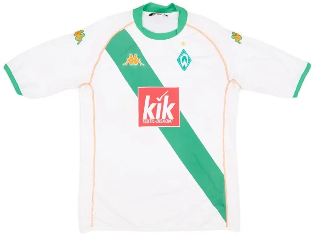 Kappa 2004-05 Werder Bremen Away Shirt - 6/10 - (3XL)