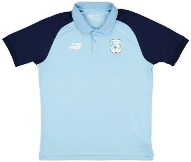 2022-23 Cardiff New Balance Polo Shirt - 6/10 - (M)