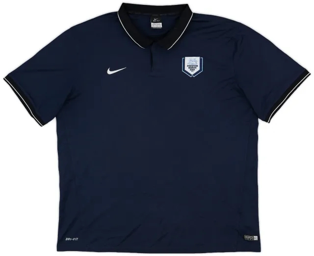 2014-15 Preston North End Nike Polo Shirt - 8/10 - (XXL)