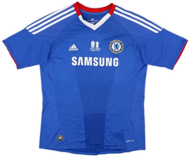 adidas 2010-11 Chelsea Home Shirt - 6/10 - (Women's M)