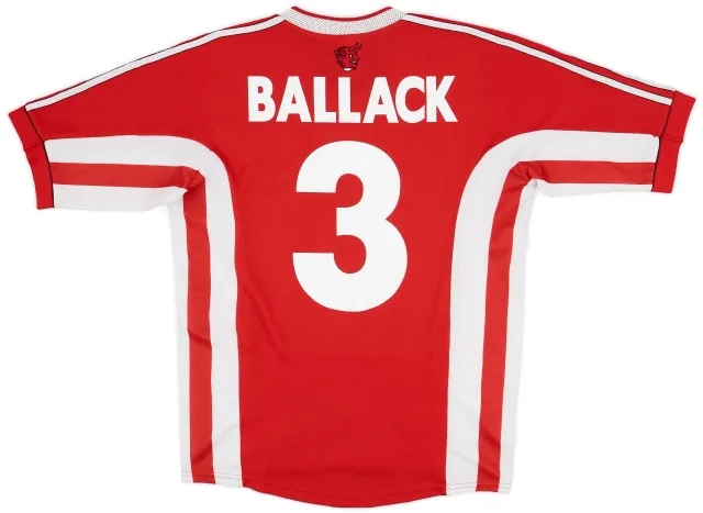adidas 1998-99 Kaiserslautern Home Shirt Ballack #3 - 9/10 - (S)