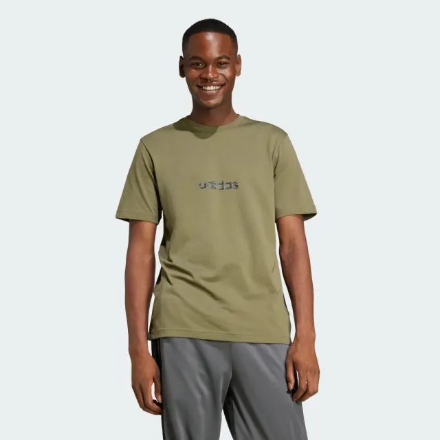 Adidas Camo Linear Graphic Short Sleeve T-shirt