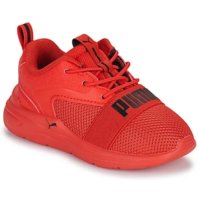 Puma  Soft Wired 2 AC Inf  boys's Children's Sports Trainers (Shoes) in Red