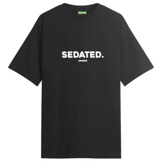 POSTAL Men's Sedated T-Shirt Black