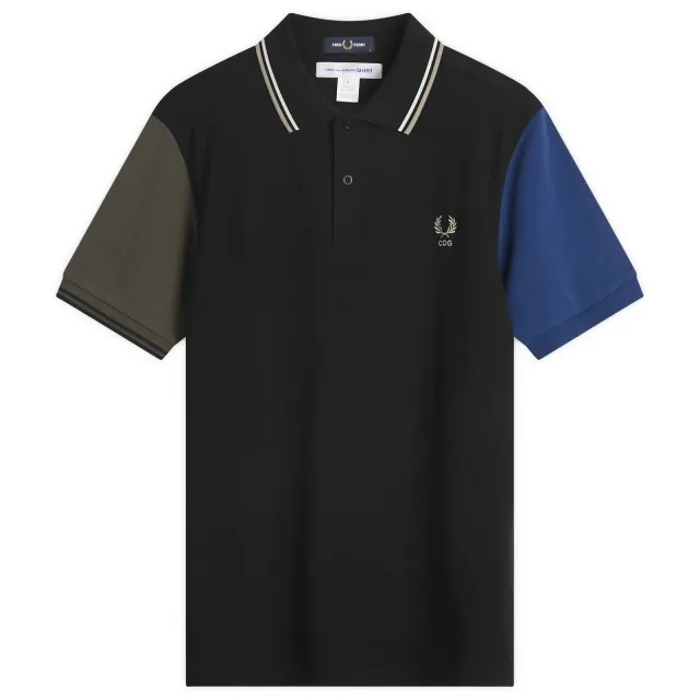 Comme des Garçons SHIRT Men's x Fred Perry Polo Shirt Peach