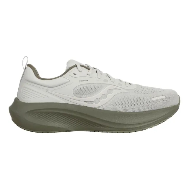 Saucony Surge 3 Neutral Running Shoe Men - White, Olive