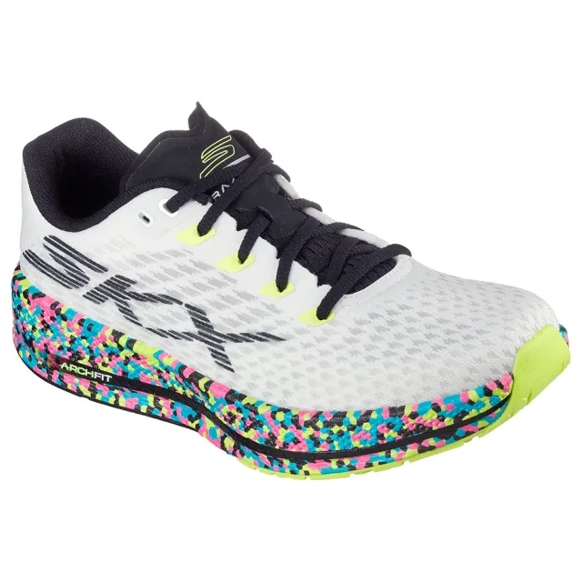 Skechers Women's GO RUN RAZOR 5 Sneaker in White