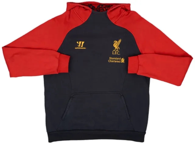2012-13 Liverpool Warrior Hooded Top - 6/10 - (L)
