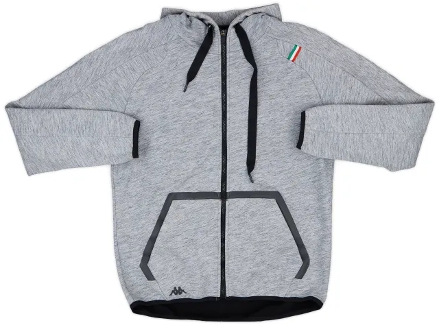 2010s Bianconeri (Juventus) Kappa Hooded Top - 8/10 - (M)