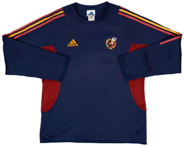 2001-02 Spain adidas Sweat Top - 6/10 - (M)