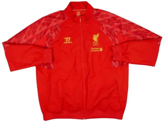 2012-13 Liverpool Warrior Track Jacket - 8/10 - (XL)