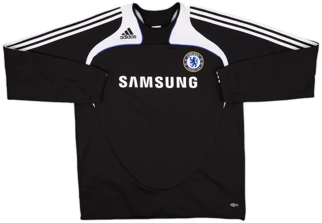 2008-09 Chelsea adidas Sweat Top - 8/10 - (XL)