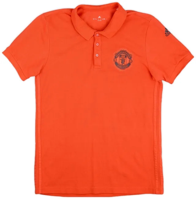 2016-17 Manchester United adidas Polo Shirt - 5/10 - (M)