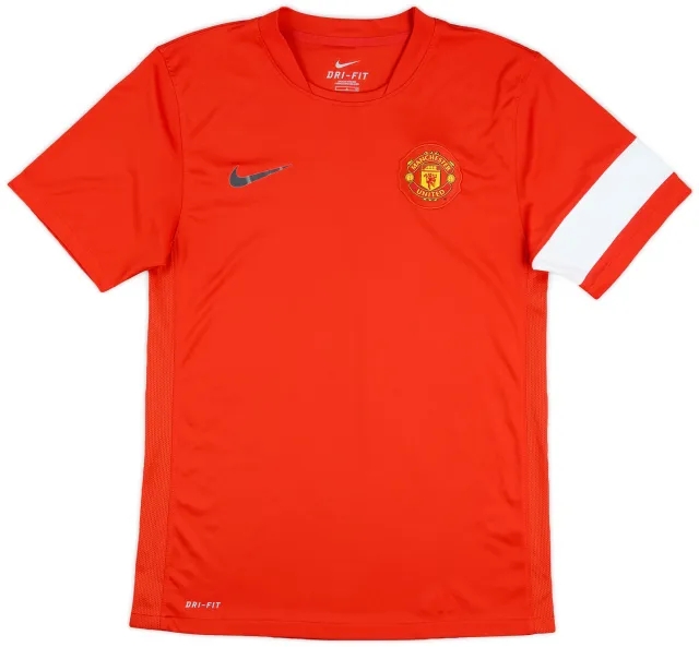 2010-11 Manchester United Nike Training Shirt - 9/10 - (M)
