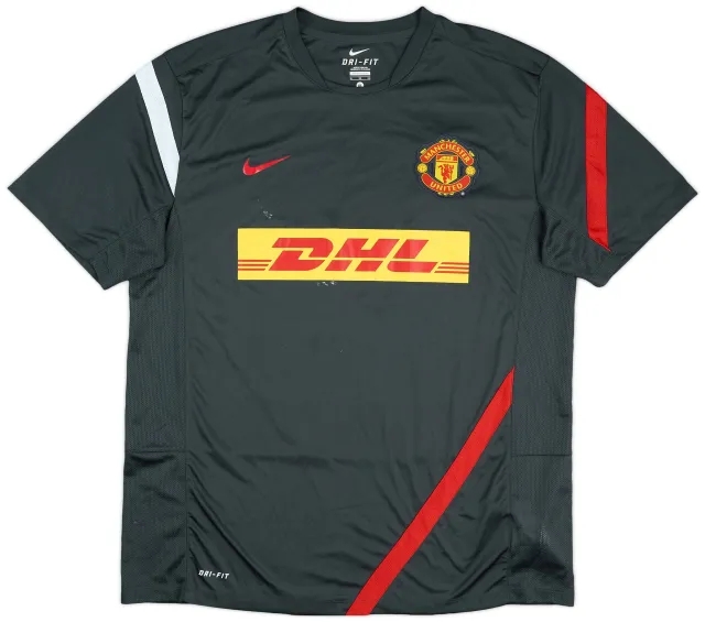 2012-13 Manchester United Nike Training Shirt - 7/10 - (L)
