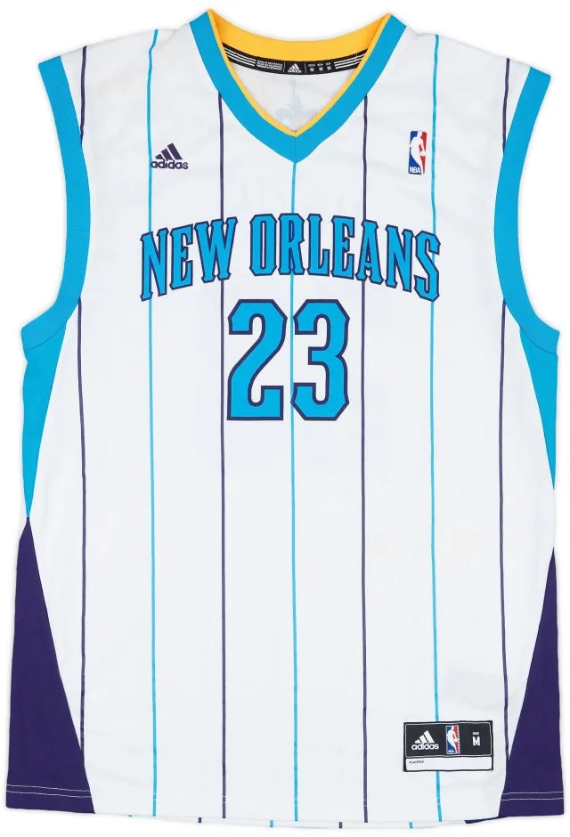2012-13 New Orleans Hornets Davis #23 adidas Home Jersey - 6/10 - (M)