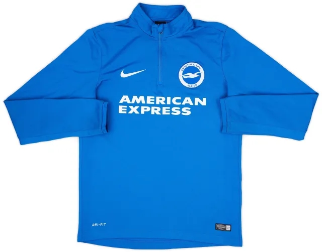 2016-17 Brighton Nike 1/4 Zip Drill Top - 9/10 - (S)