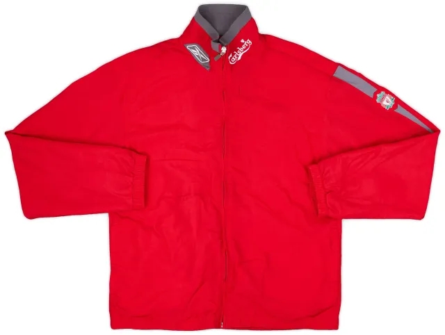 2005-06 Liverpool Reebok Track Jacket - 8/10 - (S)