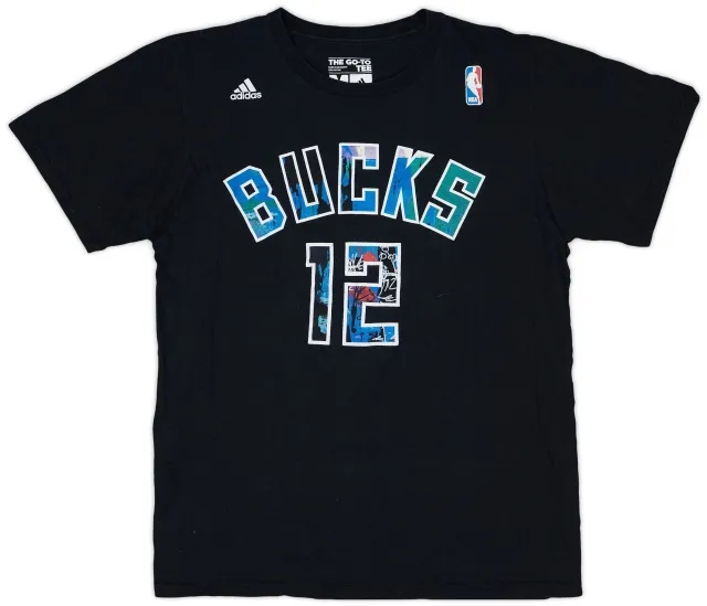 2015-16 Milwaukee Bucks Parker #12 adidas Tee - 7/10 - (M)
