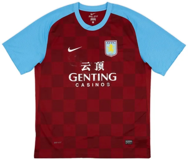 Nike 2011-12 Aston Villa Home Shirt - 5/10 - (XL)