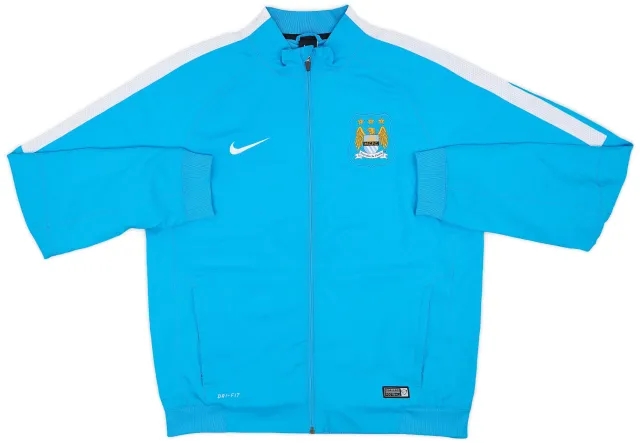 2014-15 Manchester City Nike Track Jacket - 9/10 - (L)
