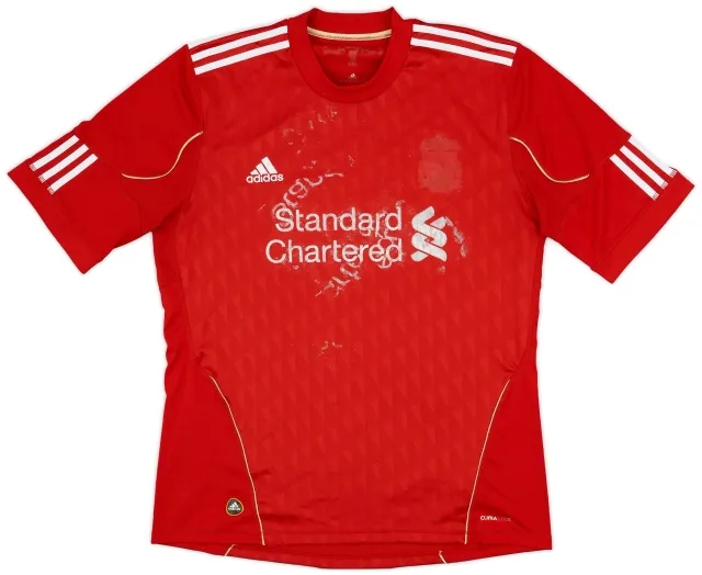 adidas 2010-12 Liverpool Home Shirt - 3/10 - (L)