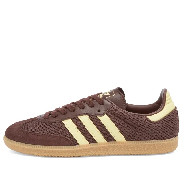 adidas Originals Adidas Samba OG W Shadow Brown/Powder Yellow