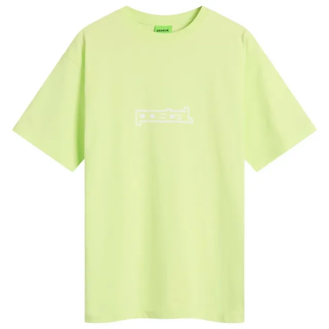 POSTAL Men's Bold Outline Logo T-Shirt Green