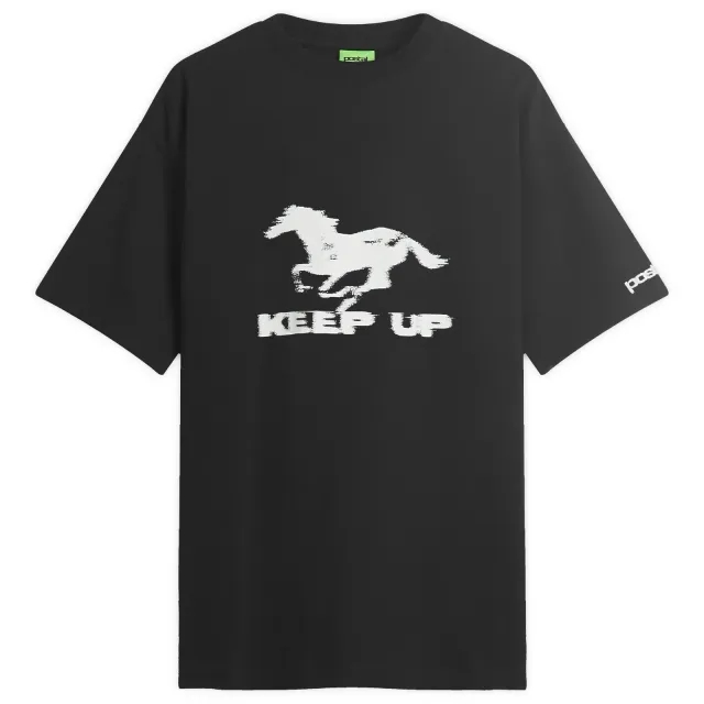 POSTAL Men's Keep Up T-Shirt Black