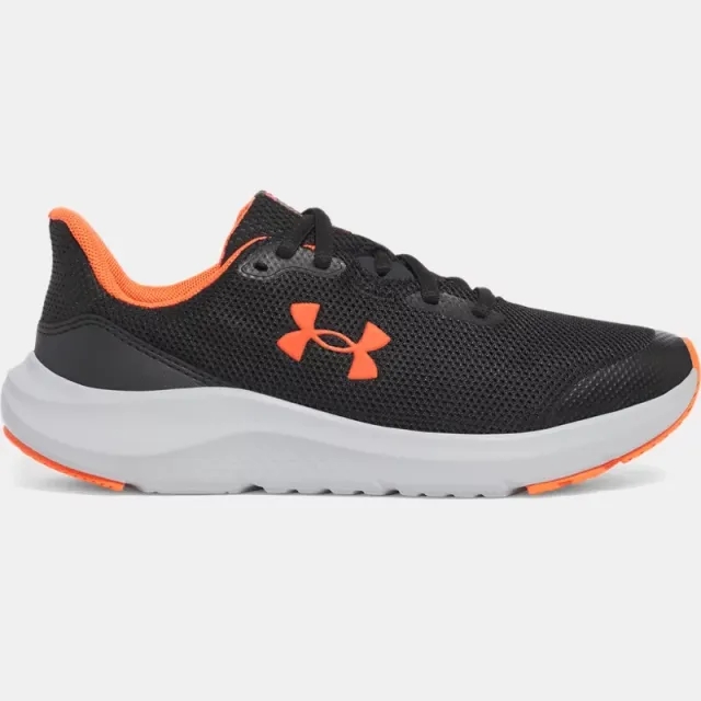 Boys' Grade School  Under Armour  Pursuit 4 Running Shoes Black / Anthracite / Ares Red 3