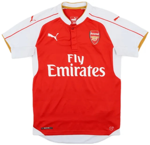Puma 2015-16 Arsenal Home Shirt Rosicky #7 - 7/10 - (S)