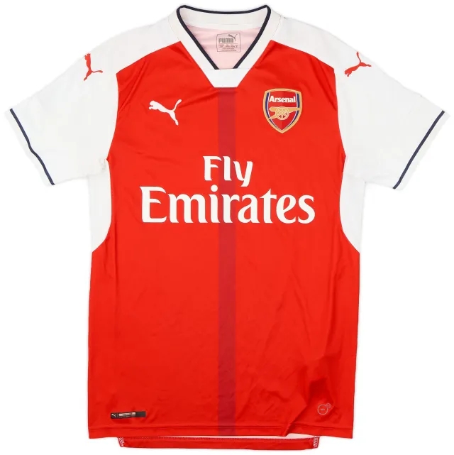Puma 2016-17 Arsenal Home Shirt Ramsey #8 - 9/10 - (S)