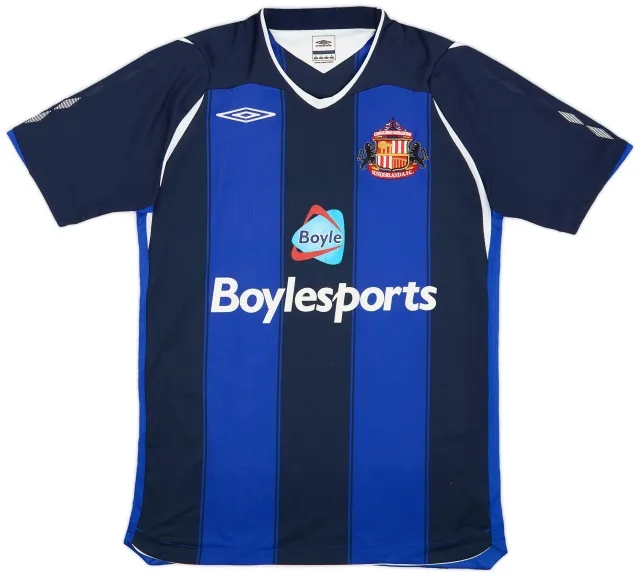 Umbro 2008-09 Sunderland Away Shirt Yorke #19 - 7/10 - (S)