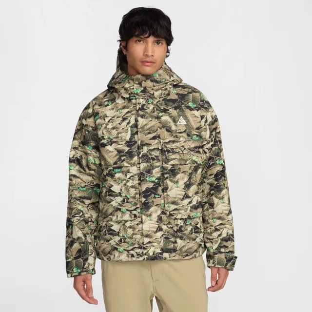 Nike ACG Full Zip Jacket Beige/Olive/White
