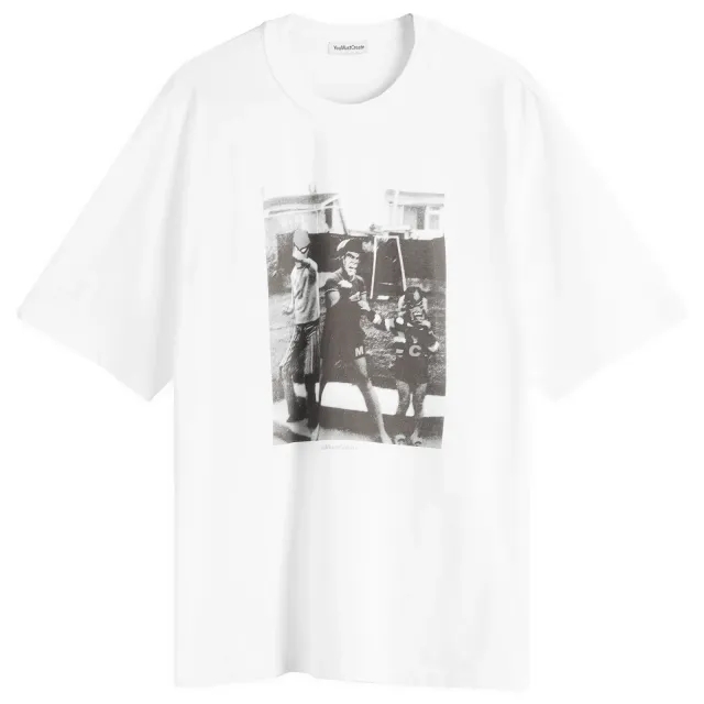 YMC Men's Superkids Triple T Shirt White