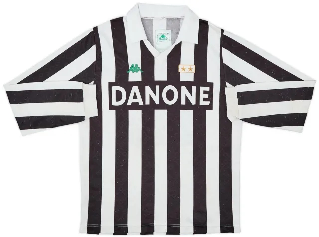 Kappa 1992-94 Juventus Home L/S Shirt - 7/10 - (M)