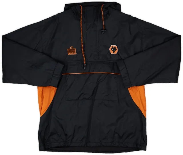 2002-04 Wolves Admiral Hooded Rain Jacket - 8/10 - (L)