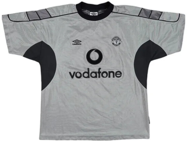 1999-00 Manchester United Umbro Training Shirt - 8/10 - (XL)